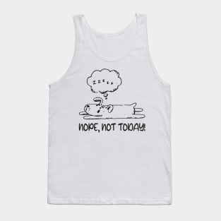 Funny Dog Loafers Tank Top